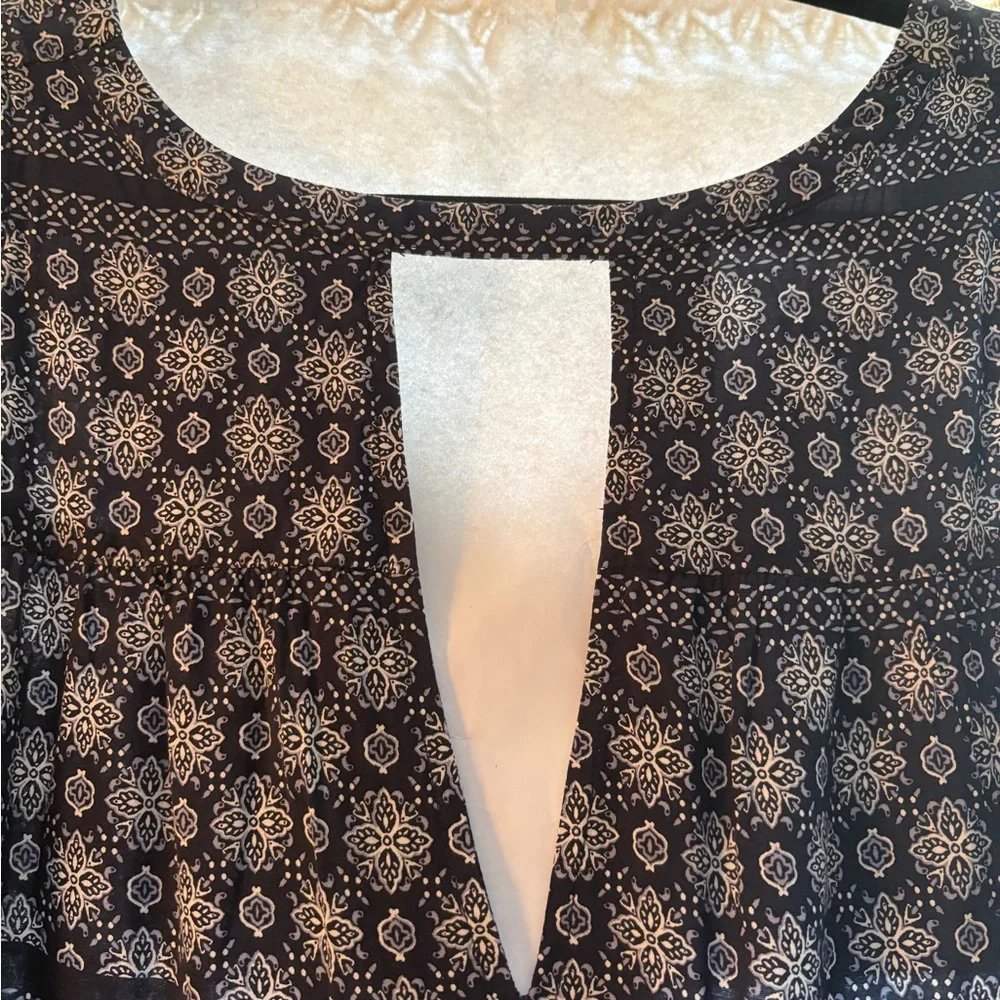 Old Navy Blue and White Sheath Dress - Picture 4 of 8